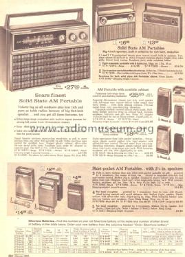 Silvertone 7202 Order= 57B 7202; Sears, Roebuck & Co. (ID = 1709916) Radio