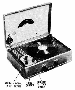 Silvertone 72 Disc Recorder Ch= 134.111; Sears, Roebuck & Co. (ID = 444984) Radio