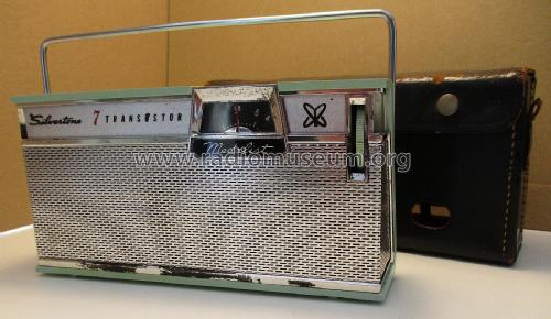 Silvertone 7 Transistor Medalist 2209 Order=57G 2209; Sears, Roebuck & Co. (ID = 2893095) Radio