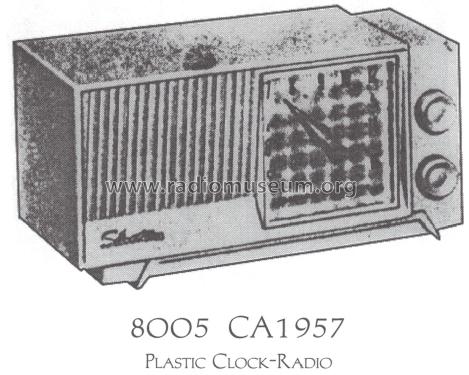 Silvertone 8005 Ch= 132.42700 Order=57D 8005; Sears, Roebuck & Co. (ID = 1518144) Radio