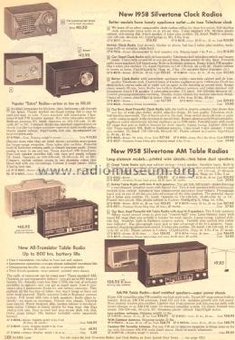 Silvertone 8006 Ch= 132.42700 Order=57D 8006; Sears, Roebuck & Co. (ID = 1630952) Radio
