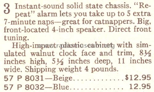 Silvertone 8032 Ch= 528.63801 Order= 57P 8032; Sears, Roebuck & Co. (ID = 1724971) Radio