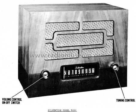 Silvertone 8050 Ch= 101.813; Sears, Roebuck & Co. (ID = 946684) Radio