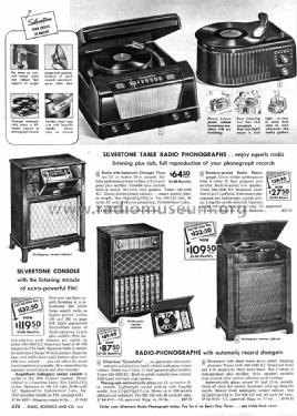 Silvertone 8101 Ch= 101.809-3C; Sears, Roebuck & Co. (ID = 1320419) Radio