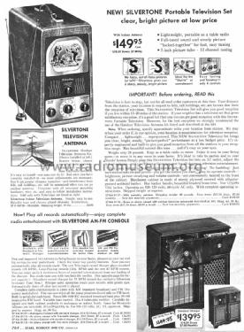 Silvertone 8108 Ch= 101.851; Sears, Roebuck & Co. (ID = 1321613) Radio