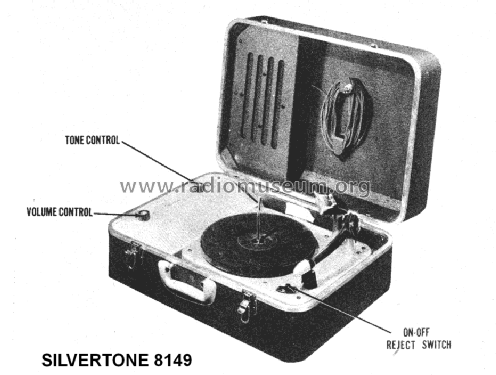 Silvertone 8149 Ch= 109.633; Sears, Roebuck & Co. (ID = 1417859) R-Player