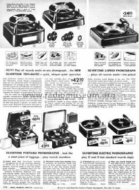 Silvertone 8169 ; Sears, Roebuck & Co. (ID = 1322780) R-Player