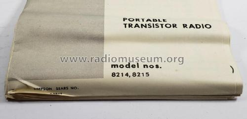 Silvertone Solid State 12 8214; Sears, Roebuck & Co. (ID = 2584012) Radio
