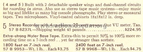 Silvertone 8237 Order= 57B 8237L; Sears, Roebuck & Co. (ID = 1715154) Reg-Riprod