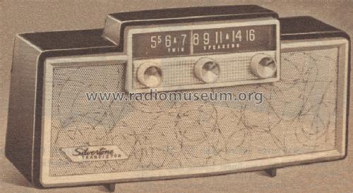 Silvertone Transistor Twin Speakers 9014 ; Sears, Roebuck & Co. (ID = 1638835) Radio
