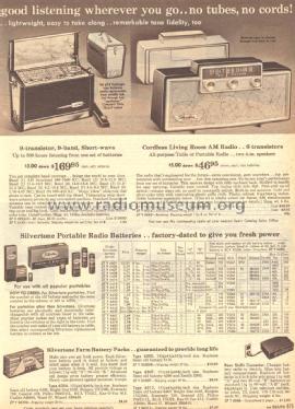 Silvertone Transistor Twin Speakers 9014 ; Sears, Roebuck & Co. (ID = 1638837) Radio
