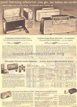 Silvertone Transistor Twin Speakers 9014 ; Sears, Roebuck & Co. (ID = 1669936) Radio