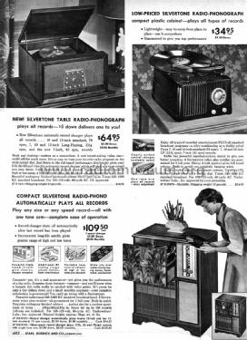 Silvertone 9073 Ch= 135.244; Sears, Roebuck & Co. (ID = 1322829) Radio