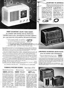 Silvertone 9260 Ch= 101.850; Sears, Roebuck & Co. (ID = 1325053) Radio