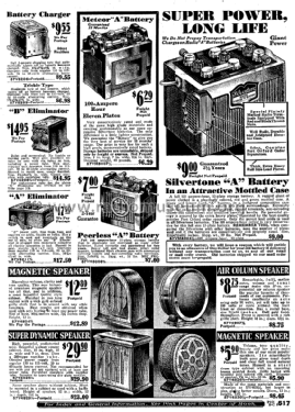 Silvertone Batteries and Storage Batteries ; Sears, Roebuck & Co. (ID = 1254391) Power-S
