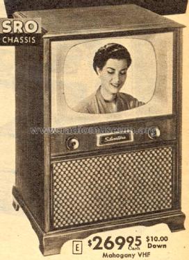 Silvertone M4139 or 4139 ; Sears, Roebuck & Co. (ID = 1341674) Television