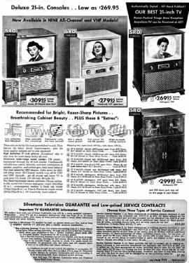 Silvertone M4140 or 4140 ; Sears, Roebuck & Co. (ID = 1341673) Television