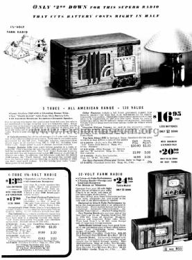 Silvertone Order= 57D 4612C; Sears, Roebuck & Co. (ID = 1297715) Radio