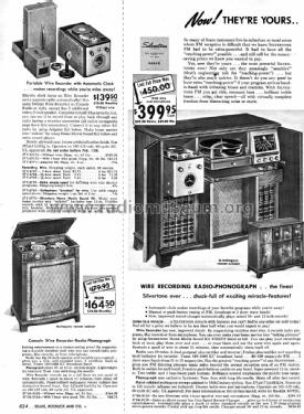 Silvertone Order= 57DM 8126; Sears, Roebuck & Co. (ID = 1320304) Radio