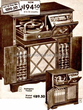 Silvertone Order= 57EM 8118, 57EM 8116; Sears, Roebuck & Co. (ID = 1726697) Radio