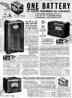 Silvertone Order= 57F 4622 or 4690 or 4691 Ch= 100.179; Sears, Roebuck & Co. (ID = 1276209) Radio