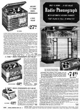 Silvertone Order= 57F 5771 Ch= 109.358; Sears, Roebuck & Co. (ID = 1306974) Radio