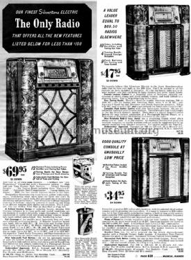 Silvertone Order= 57FM 701 Ch= 101.574-1A; Sears, Roebuck & Co. (ID = 1306996) Radio