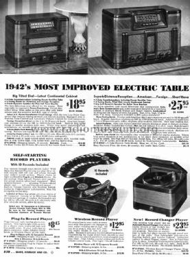 Silvertone 7037 Order= 57K 7037 Ch= 141.415; Sears, Roebuck & Co. (ID = 1316902) Radio