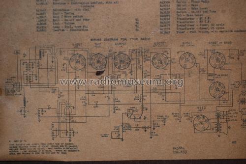 Silvertone Order= 57K 7038 Ch= 101.653; Sears, Roebuck & Co. (ID = 2826095) Radio