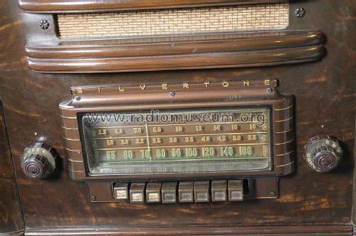 Silvertone Order= 57K 7039 Ch= 100.359; Sears, Roebuck & Co. (ID = 1471632) Radio