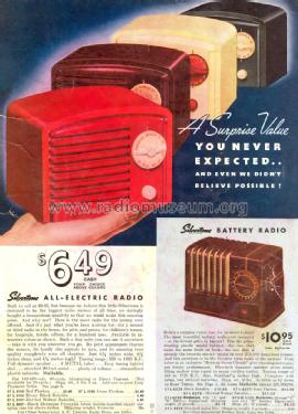 Silvertone Order= 57L 6275; Sears, Roebuck & Co. (ID = 1286253) Radio
