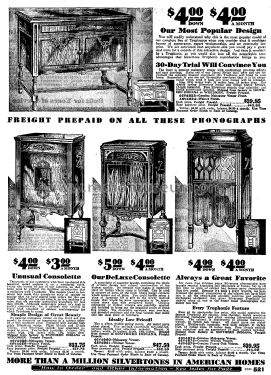 Silvertone Phonograph Catalog #160, #161, #165, #178, #181, #183, etc.; Sears, Roebuck & Co. (ID = 1254410) Aliment.