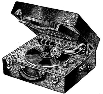 Silvertone Portable Phonograph Order= 46E 4917; Sears, Roebuck & Co. (ID = 1259376) TalkingM