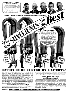 Silvertone Radio Tubes Catalogs #160 - #183, etc.; Sears, Roebuck & Co. (ID = 1254982) Power-S