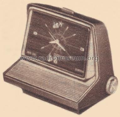 Silvertone Solid State Clock Radio 8036 Ch= 528.63811 Order= 57P 8036; Sears, Roebuck & Co. (ID = 1717728) Radio