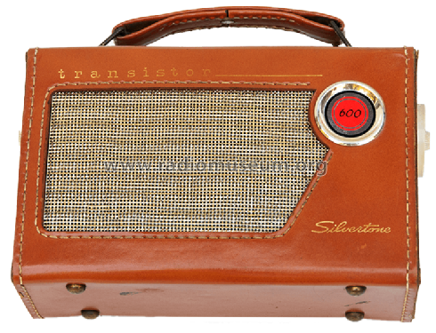 Silvertone Transistor 600 1215 Order=57H 1215; Sears, Roebuck & Co. (ID = 2676714) Radio