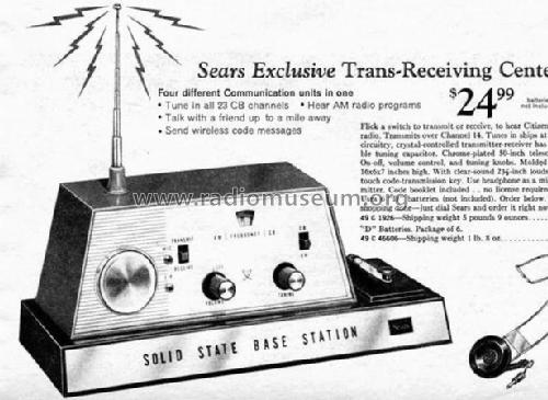 Ten Transistor Base Station 49 C 1926; Sears, Roebuck & Co. (ID = 1855332) Citizen