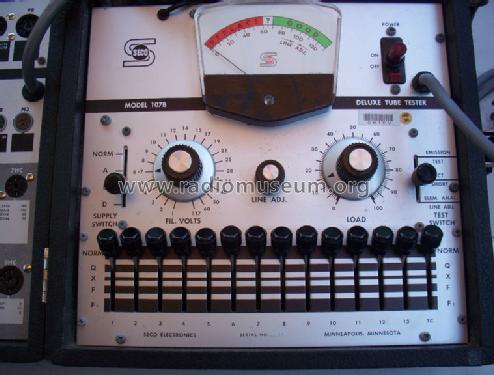 Deluxe Tube Tester 107B; Seco Manufacturing (ID = 1099512) Equipment
