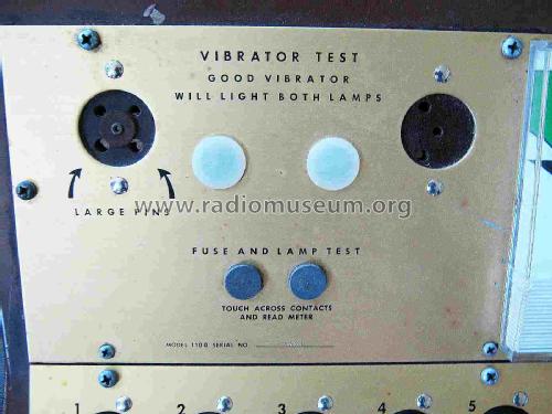 Electronic Tube Analyzer 1100; Seco Manufacturing (ID = 2254435) Equipment