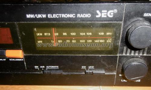 UKW/MW Elektronik Uhrenradio F700-5; SEG, Schmid (ID = 2143911) Radio