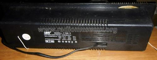 UKW/MW Elektronik Uhrenradio F700-5; SEG, Schmid (ID = 2143914) Radio