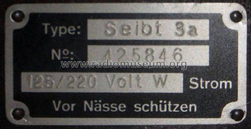 3a; Seibt, Dr. Georg (ID = 1361370) Radio
