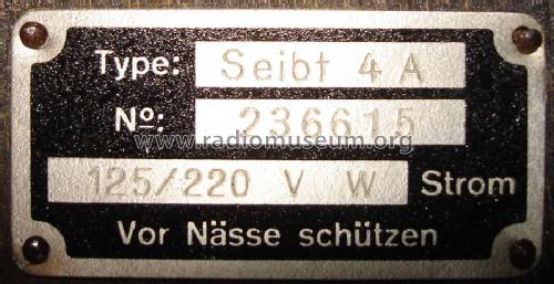 4A; Seibt, Dr. Georg (ID = 1563811) Radio