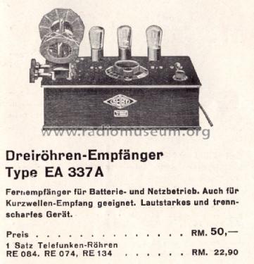 EA337a; Seibt, Dr. Georg (ID = 1385243) Radio