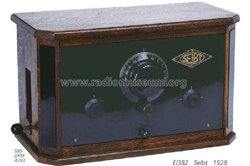 EI 382 ; Seibt, Dr. Georg (ID = 877) Radio