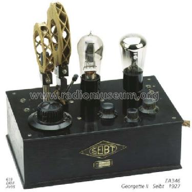 Georgette II EA346; Seibt, Dr. Georg (ID = 874) Radio