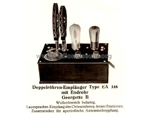Georgette II EA346; Seibt, Dr. Georg (ID = 1627318) Radio