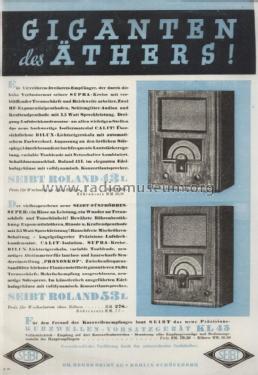 Roland 43L; Seibt, Dr. Georg (ID = 1792454) Radio