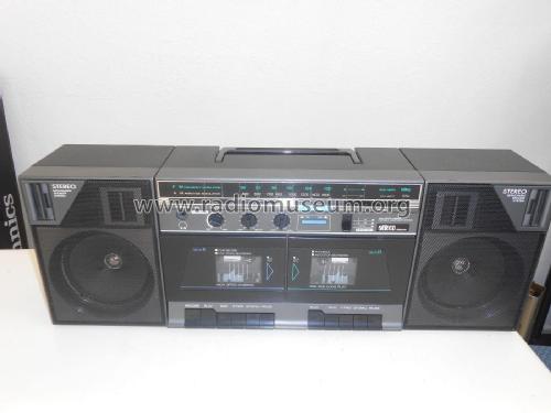 Radio Stereo Double Cassette Recorder SRS556; Sèleco brand, (ID = 2152310) Radio
