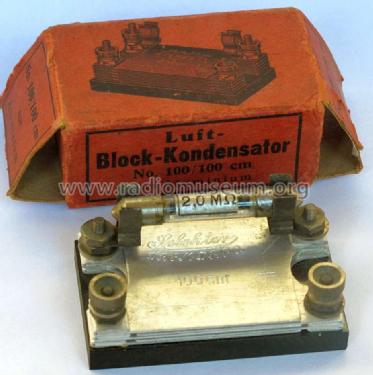 Luft-Block-Kondensator ; Selektor; (ID = 814874) Radio part